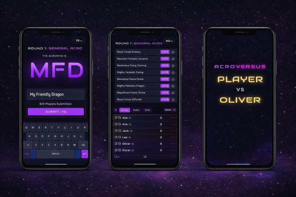 Acroverse gameplay mockup